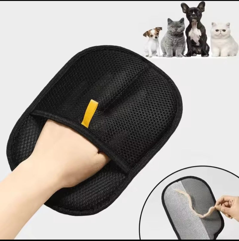Reusable Pet Hair Remover Glove – Double-Sided Cleaning Brush for Cats & Dogs