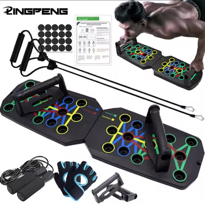 Foldable Push-up Board Set