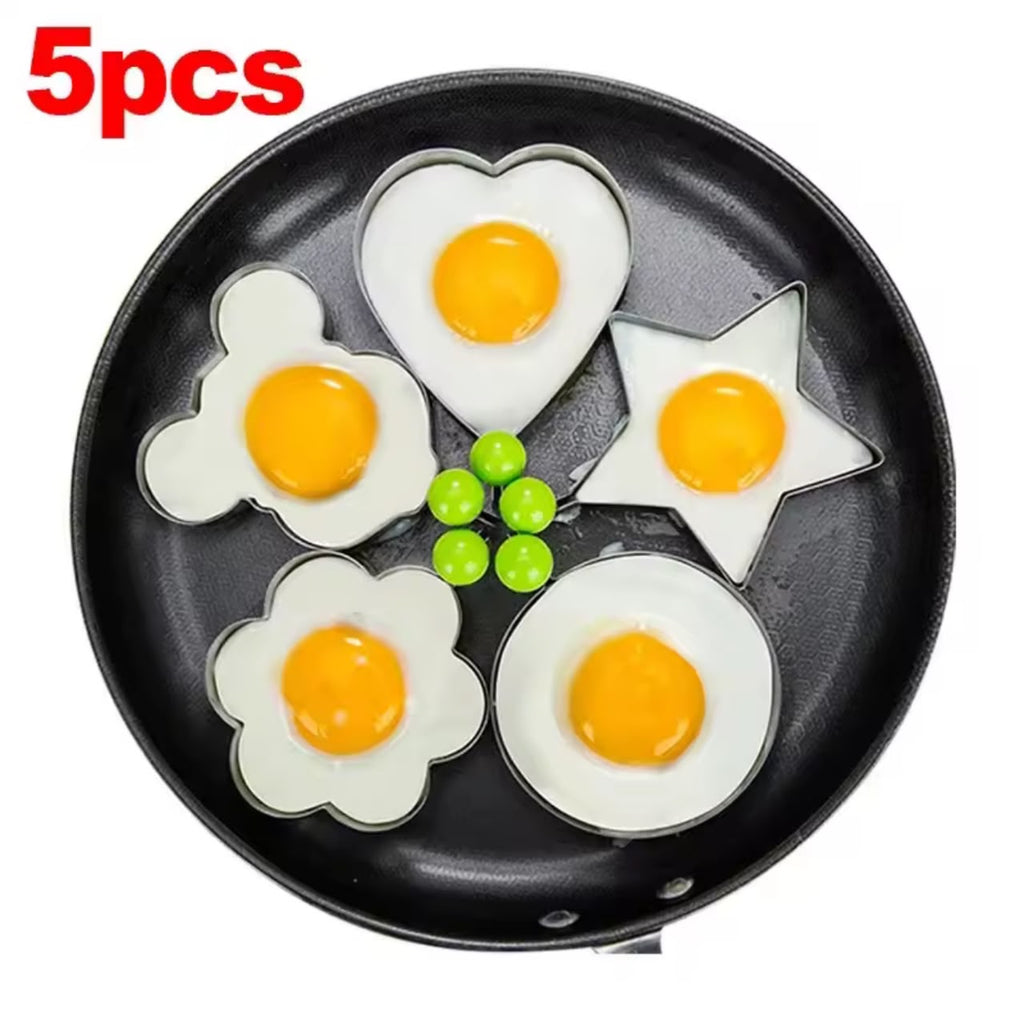 Stainless Steel Heart Egg & Pancake Mold Ring