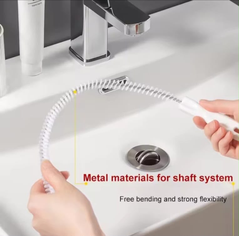 EasyFlow Drain Cleaner – 51cm Flexible Tool