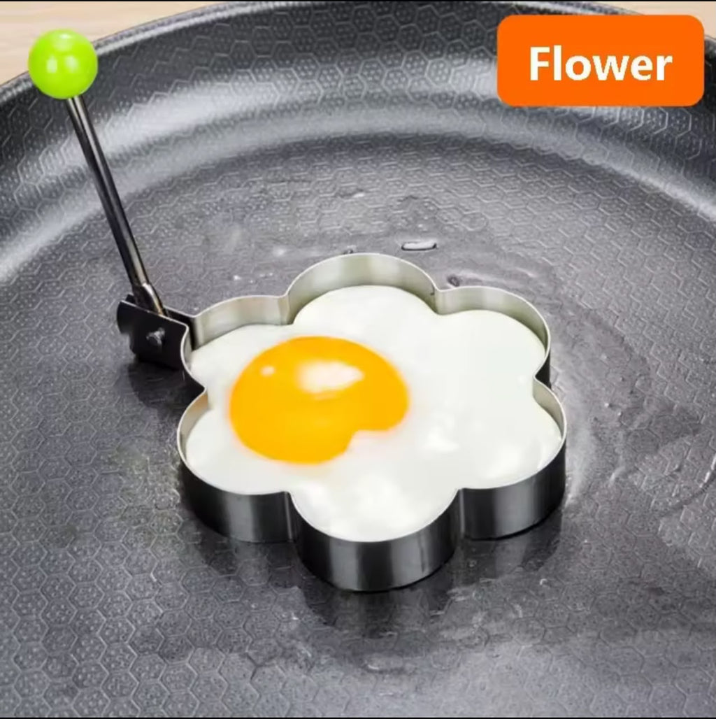 Stainless Steel Heart Egg & Pancake Mold Ring