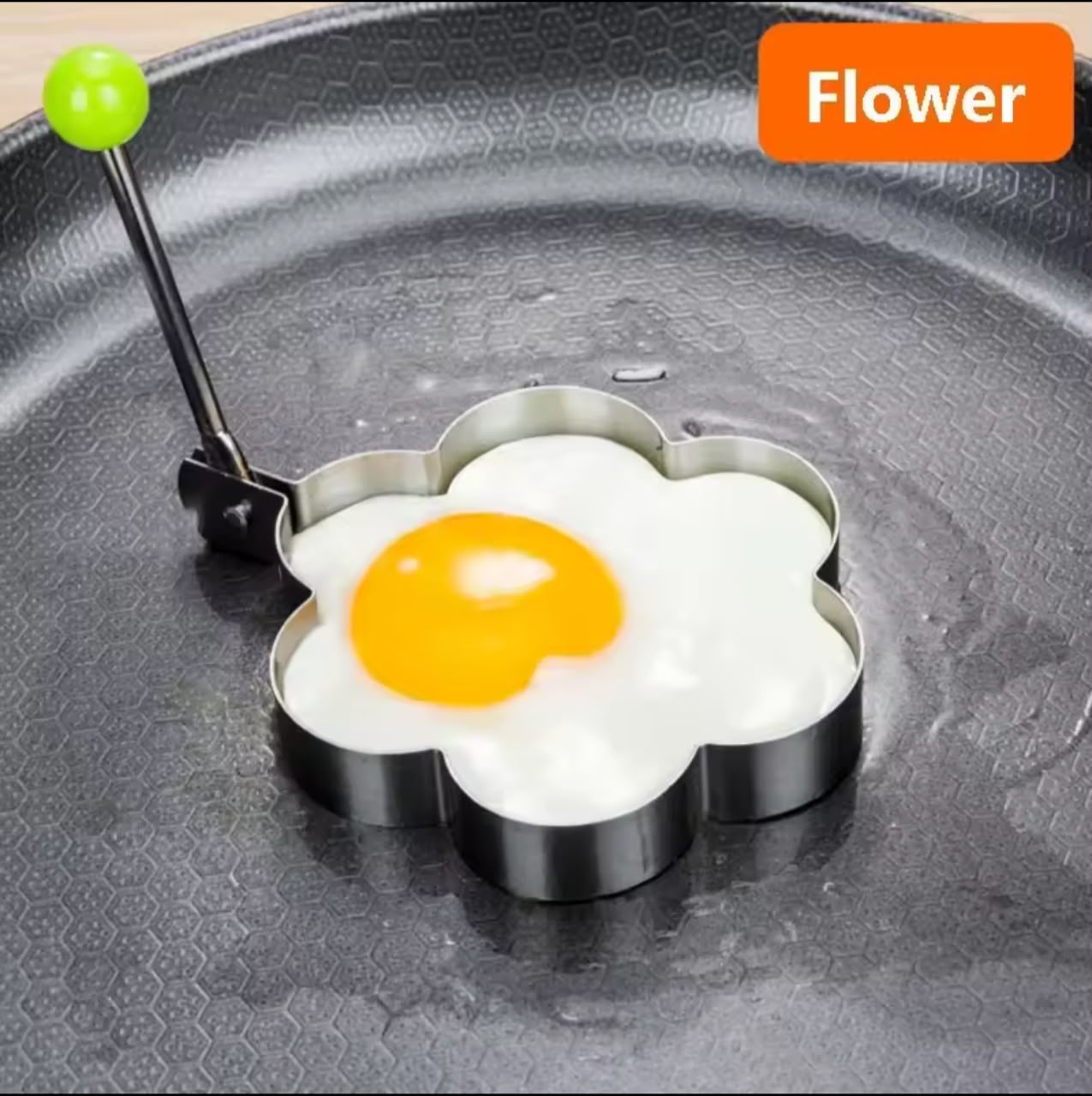 Stainless Steel Heart Egg & Pancake Mold Ring